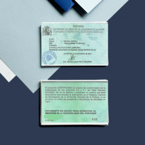 Grey Minimalist Id Card Mockup Instagram Post